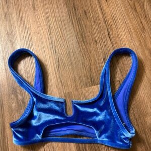 Frankie's Bikinis Royal Blue Swim Top